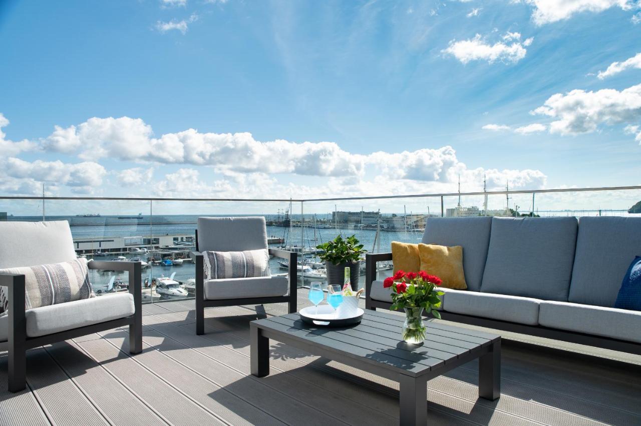 Yacht Park Premium Apartment Sea View Gdynia Exterior foto
