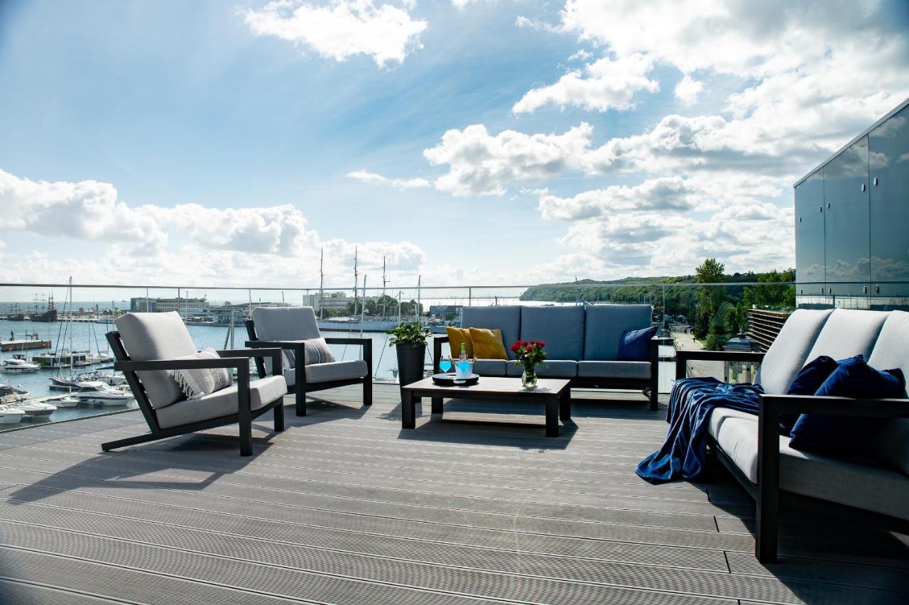 Yacht Park Premium Apartment Sea View Gdynia Exterior foto