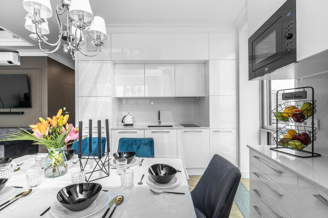 Yacht Park Premium Apartment Sea View Gdynia Exterior foto